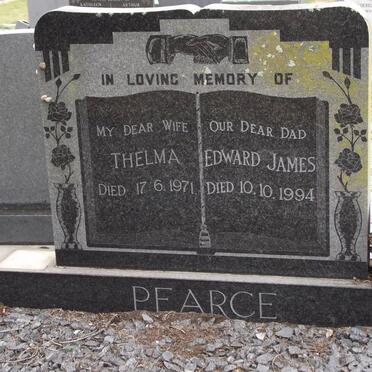 PEARCE Thelma -1971 &amp; Edward James 1914-1994