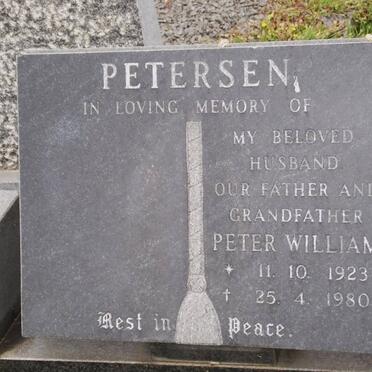 PETERSEN Peter William 1923-1980