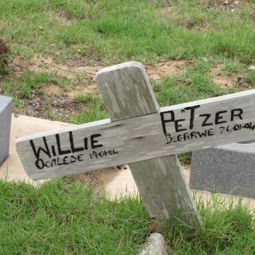 PETZER Willie Anthony 1948-2004