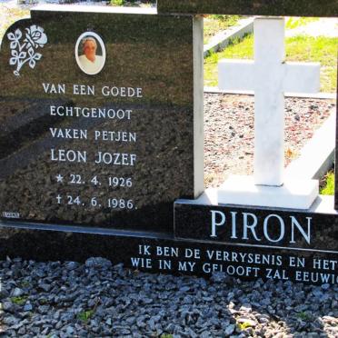PIRON Leon Jozef 1926-1986