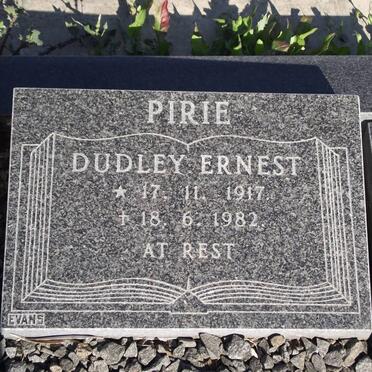 PIRIE Dudley Ernest 1917-1982