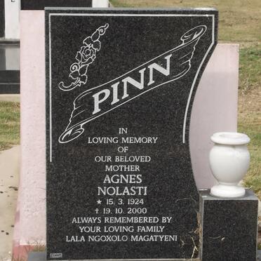 PINN Agnes Nolasti 1924-2000