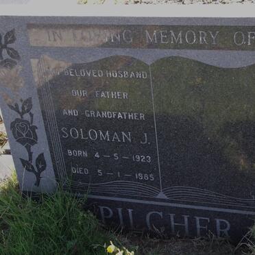 PILCHER Soloman J. 1923-1985