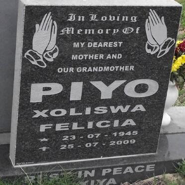 PIYO Xoliswa Felicia 1945-2009