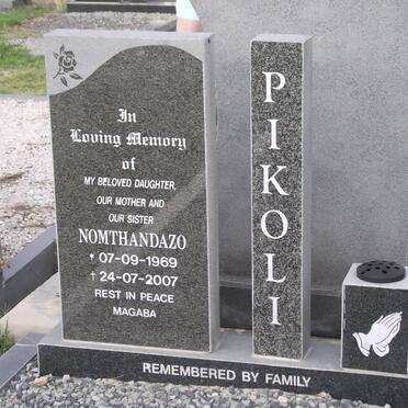 PIKOLI Nomathandazo 1969-2007