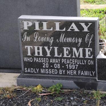 PILLAY Thyleme 1930-1997
