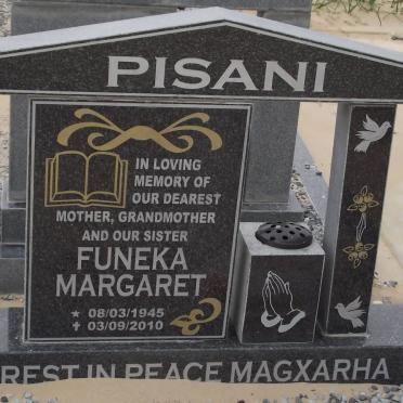 PISANI Funeka Margaret 1945-2010