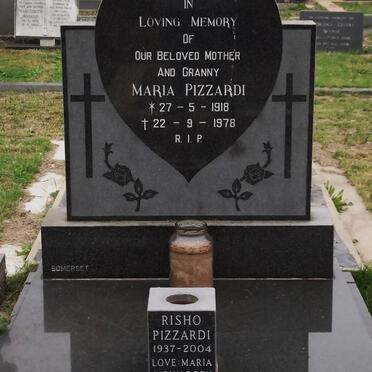 PIZZARDI Maria 1918-1978 :: PIZZARDI Risho 1937-2004