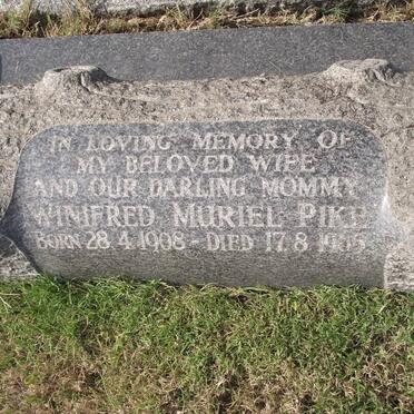 PIKE Winifred Muriel 1908-1965