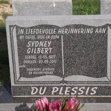PLESSIS Sydney Gilbert, du 1937-2011