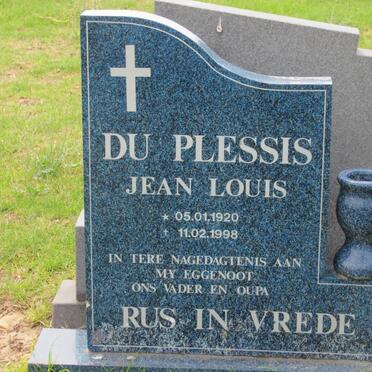 PLESSIS Jean Louis, du 1920-1998