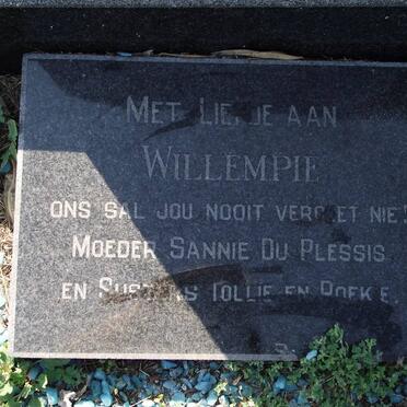 PLESSIS Willempie, du