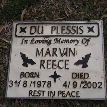 PLESSIS Marvin Reece, du 1978-2002