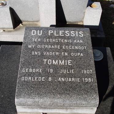 PLESSIS Tommie, du 1907-1981