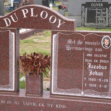 PLOOY Jacobus Johan, du 1980-1996