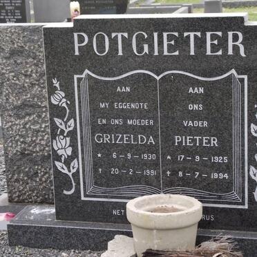POTGIETER Pieter 1925-1994 &amp; Grizelda 1930-1991
