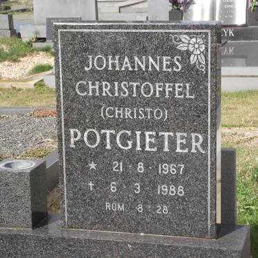 POTGIETER Johannes Christoffel 1967-1988