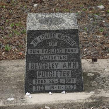 POTGIETER Beverley Ann 1963-1963