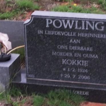 POWLING Jacoba F. 1924-2006