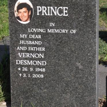 PRINCE Vernon Desmond 1948-2008