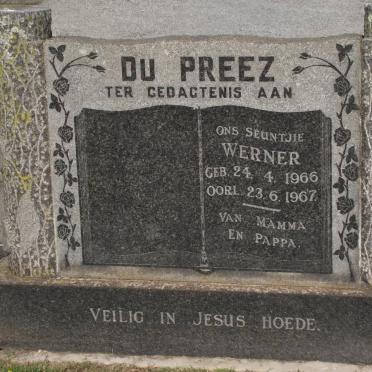PREEZ Werner, du 1966-1967