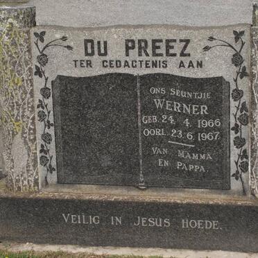 PREEZ Werner, du 1966-1967