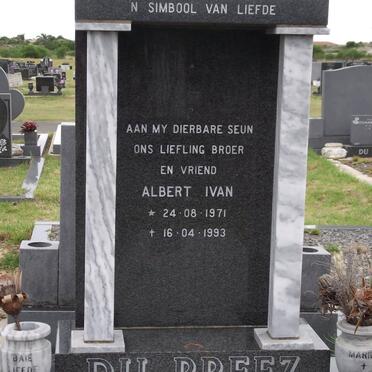 PREEZ Albert Ivan, du 1971-1993