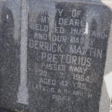PRETORIUS Derrick Martin -1964