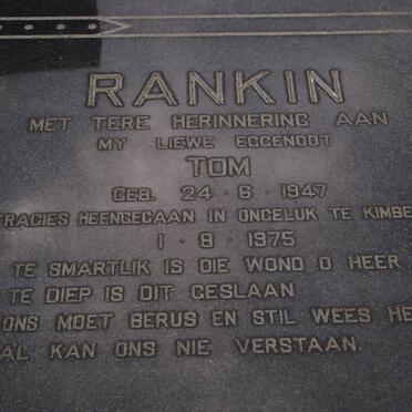 RANKIN Tom 1947-1975