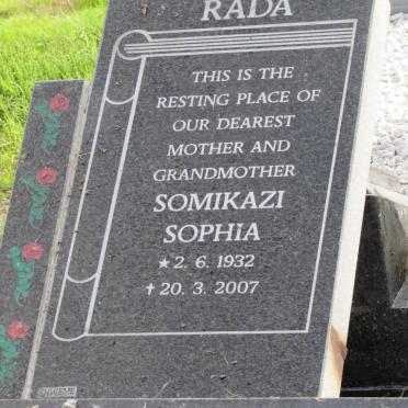 RADA Somikazi Sophia 1932-2007