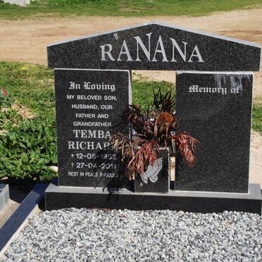 RANANA Temba Richard 1952-2011