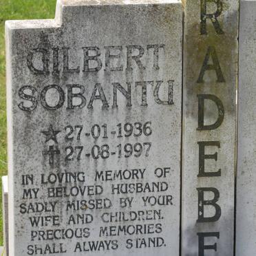 RADEBE Gilbert Sobantu 1936-1997