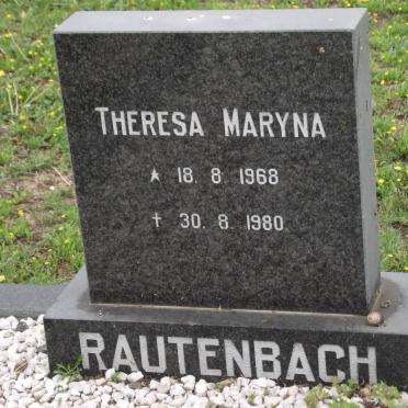 RAUTENBACH Theresa Maryna 1968-1980