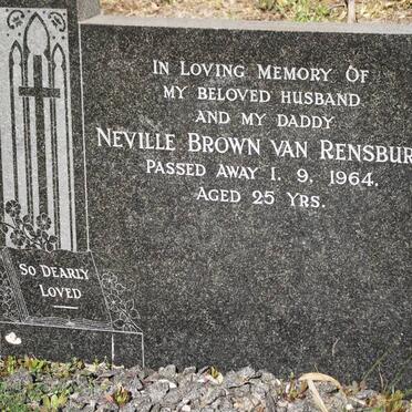 RENSBURG Neville Brown, van -1964