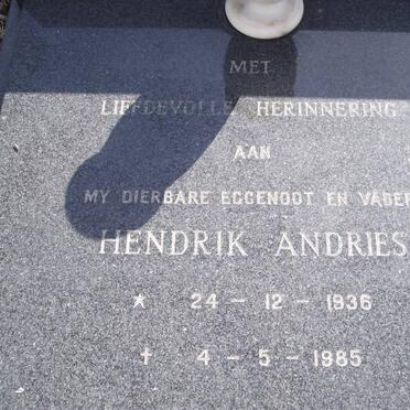 RIDDER Hendrik Andries, de 1936-1985 :: RIDDER Leon Hendrik, de 1960-1984