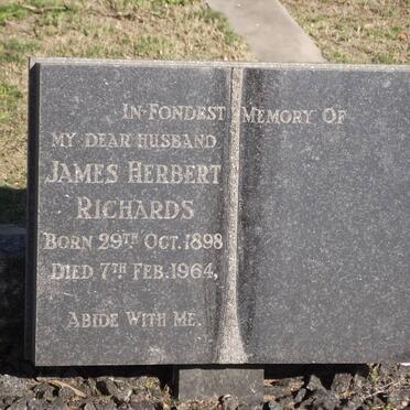 RICHARDS James Herbert 1898-1964
