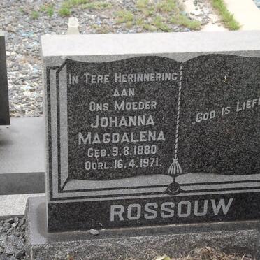 ROSSOUW Johanna Magdalena 1880-1971