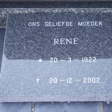 ROSSLEE Rene 1922-2002