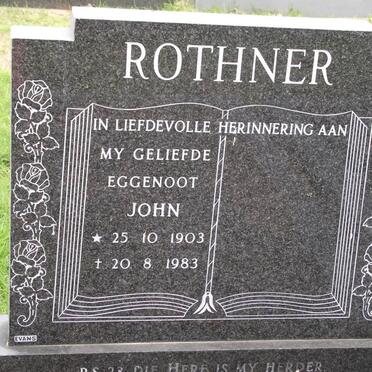 ROTHNER John 1903-1983