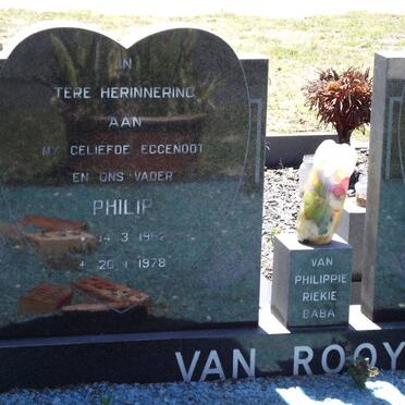 ROOYEN Philip, van 1952-1978