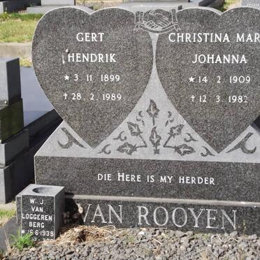 ROOYEN, van :: LOGGERENBERG, van