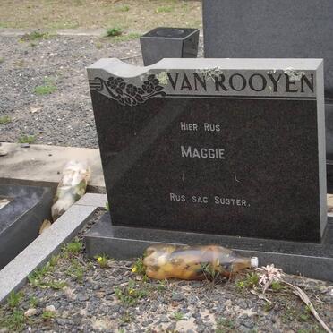 ROOYEN Maggie, van