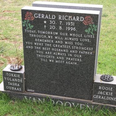 ROOYEN Gerald Richard, van 1951-1996