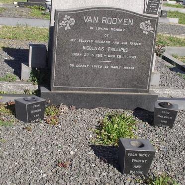 ROOYEN Nicolaas Phillipus, van 1916-1969