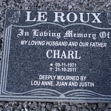 ROUX Charl B., le 1971-2011