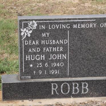 ROBB Hugh John 1940-1991