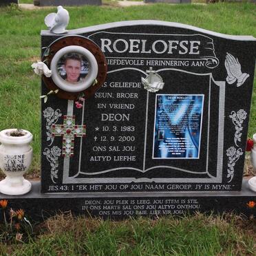 ROELOFSE Deon 1983-2000