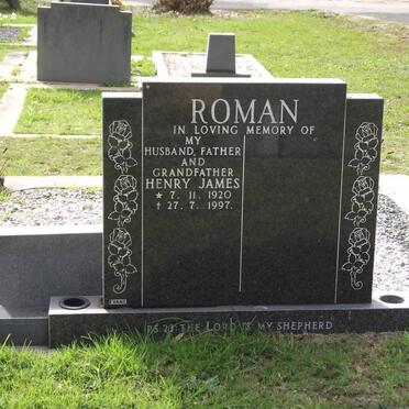 ROMAN Henry James 1920-1997