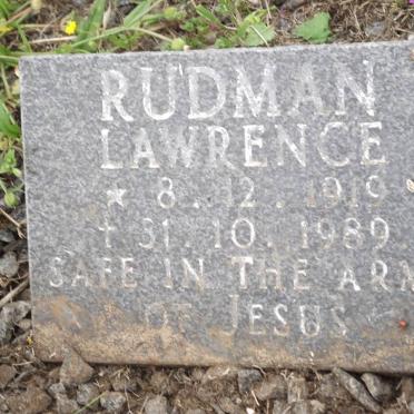 RUDMAN Lawrence 1919-1989