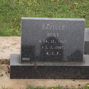 SAVILLE Bert 1903-1987
